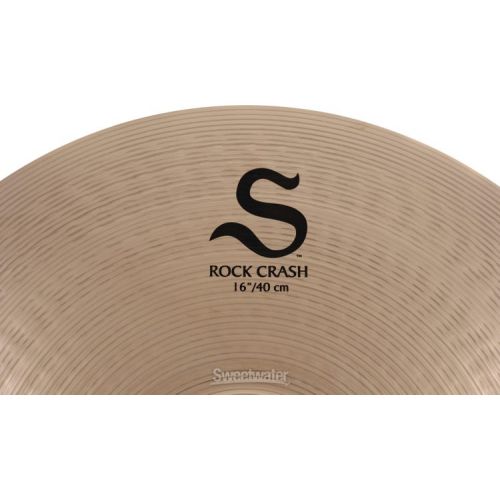  Zildjian 16 inch S Series Rock Crash Cymbal