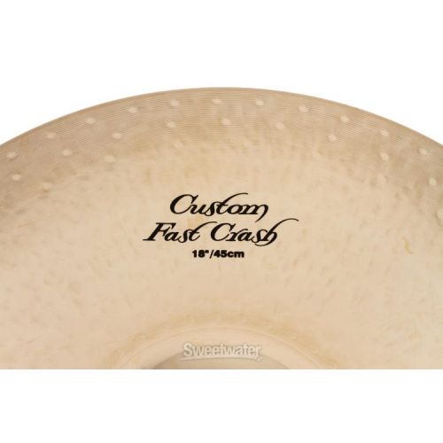  Zildjian 18 inch K Custom Fast Crash Cymbal