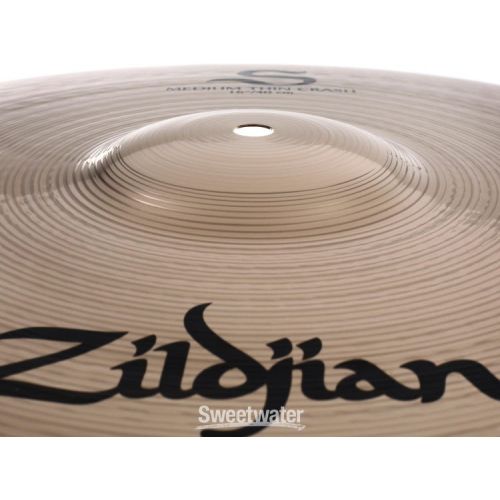  Zildjian 16 inch S Series Medium Thin Crash Cymbal