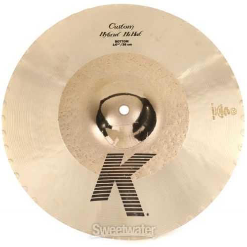  Zildjian 14.25 inch K Custom Hybrid Hi-hat Cymbals