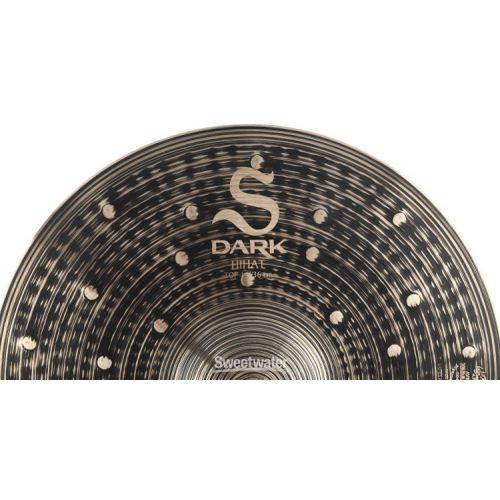  Zildjian S Dark Hi-hat Cymbals - 14 inch