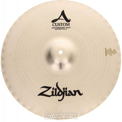  Zildjian 15 inch A Custom Mastersound Hi-hat Cymbals