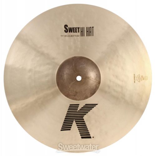  Zildjian 15 inch K Zildjian Sweet Hi-hat Cymbals