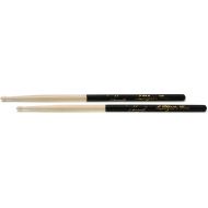 Zildjian Hickory Dip Series Drumsticks - 5A - Wood Tip - Black