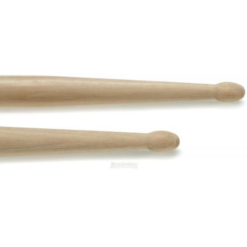  Zildjian Hickory Dip Series Drumsticks - 5A - Wood Tip - Black