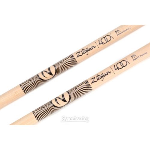  Zildjian Limited Edition 400th Anniversary Drumsticks - 5A - Wood Tip