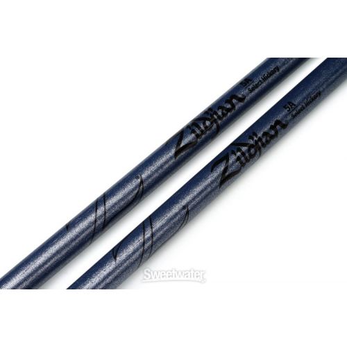  Zildjian Chroma Drumsticks - 5A - Metallic Blue