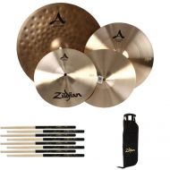 Zildjian A City Cymbal Set Bundle - 12/14/18-inch