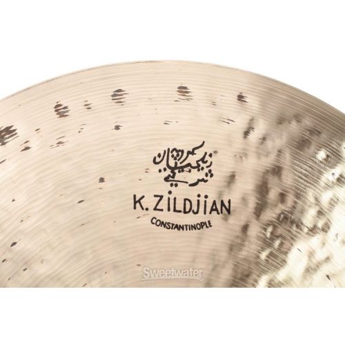  Zildjian 22 inch K Constantinople Medium Thin Ride Cymbal - High Pitch