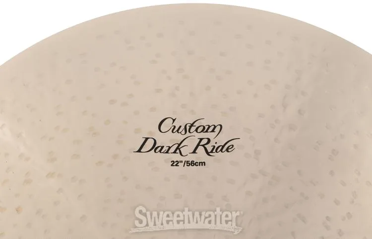  Zildjian K Custom Dark Ride Cymbal - 22 inch