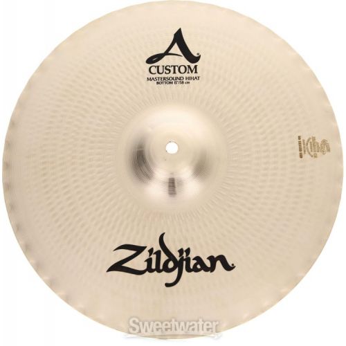  Zildjian 15 inch A Custom Mastersound Hi-hat Cymbals Demo