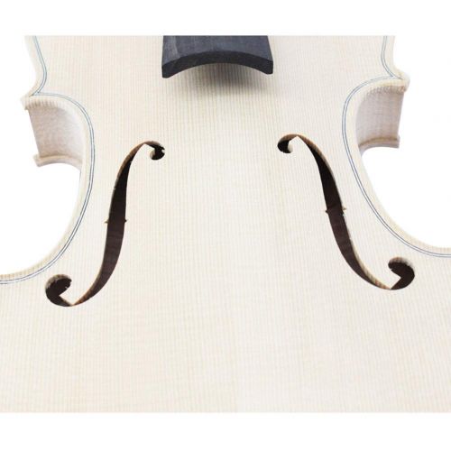  Zimo Make Your Own Violin Full Size 4/4 Natural Acoustic Violin DIY Kit