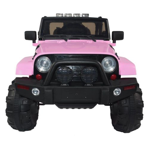  Zimtown 12V Kids Ride On Car Truck W Remote Control, 3 Speeds, LED Headlights,Spring Suspension