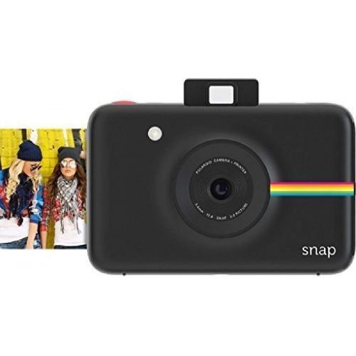 폴라로이드 Polaroid Snap Instant Digital Camera (Black) with ZINK Zero Ink Printing Technology