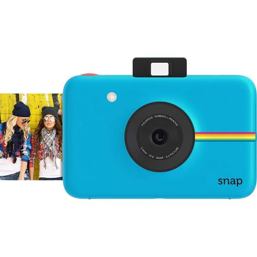 폴라로이드 Polaroid Snap Instant Digital Camera (Blue) with ZINK Zero Ink Printing Technology