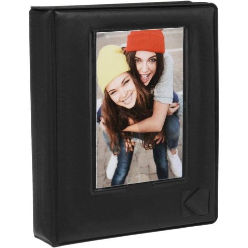  Zink Kodak Smile Instant Print Digital Camera (Black/White) Photo Frames Bundle with Soft Case