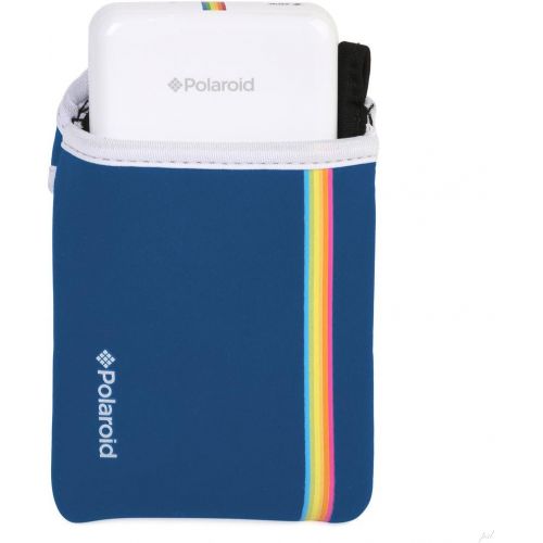  Zink Polaroid Neoprene Pouch for The Polaroid Zip Mobile Printer (Blue)