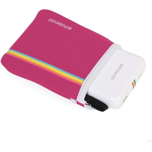  Zink Polaroid Neoprene Pouch for The Polaroid Zip Mobile Printer (Pink)