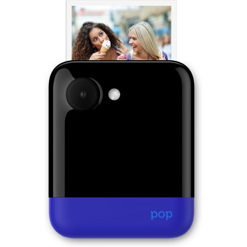  Zink Polaroid POP 3x4 Instant Print Digital Camera with ZINK Zero Ink Printing Technology - Blue (DISCONTINUED)