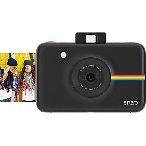  [아마존베스트]Zink Polaroid Snap Instant Digital Camera (Black) with ZINK Zero Ink Printing Technology