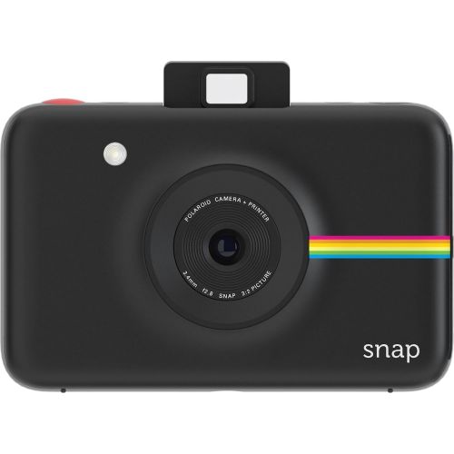  [아마존베스트]Zink Polaroid Snap Instant Digital Camera (Black) with ZINK Zero Ink Printing Technology