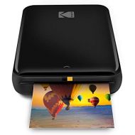 Kodak Step Wireless Photo Printer 2x3 Sticky-Back ZINK Paper for Bluetooth or NFC Devices (Black) Sticker Edition