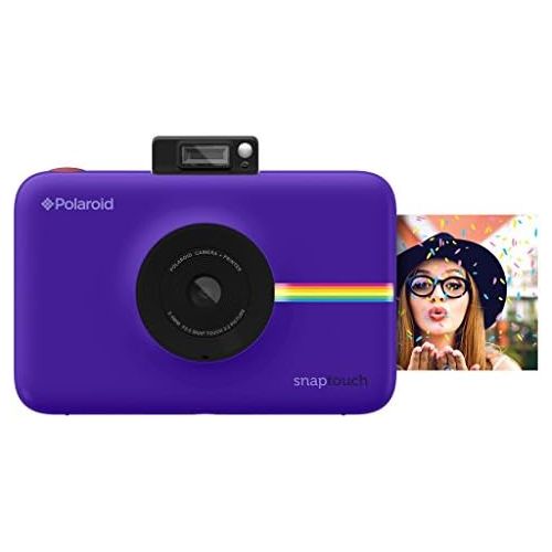  [아마존베스트]Zink Polaroid Snap Touch Portable Instant Print Digital Camera with LCD Touchscreen Display (Purple)