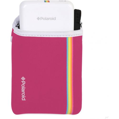  Zink Polaroid Neoprene Pouch for The Polaroid Snap & Snap Touch Instant Camera (Pink)