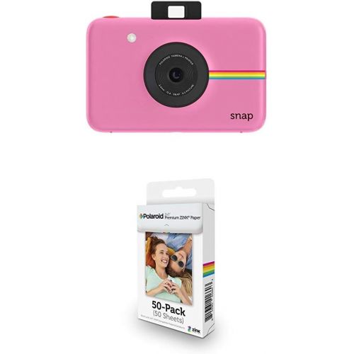 폴라로이드 Polaroid Snap Instant Digital Camera (Red) with Zink Zero Ink Printing Technology