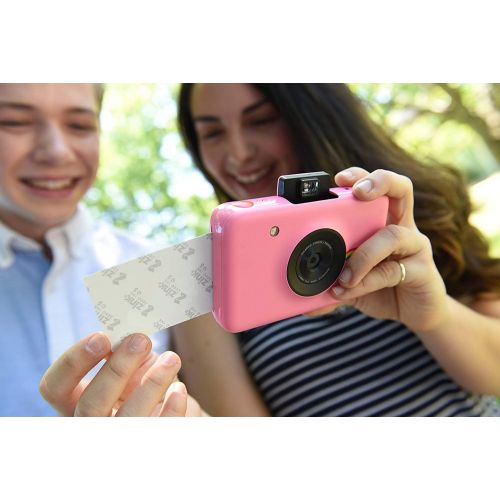 폴라로이드 Polaroid Snap Instant Digital Camera (Red) with Zink Zero Ink Printing Technology