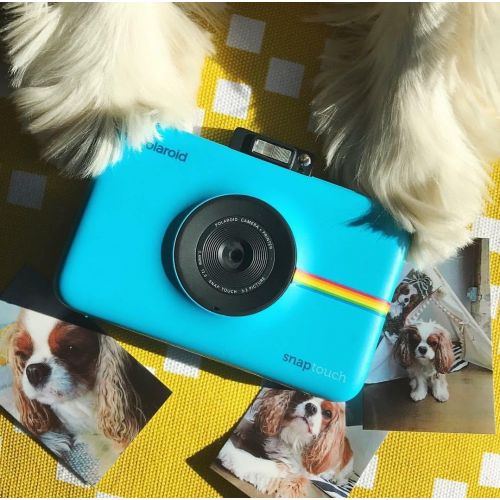 폴라로이드 Polaroid Snap Touch Portable Instant Print Digital Camera with LCD Touchscreen Display (Blue)