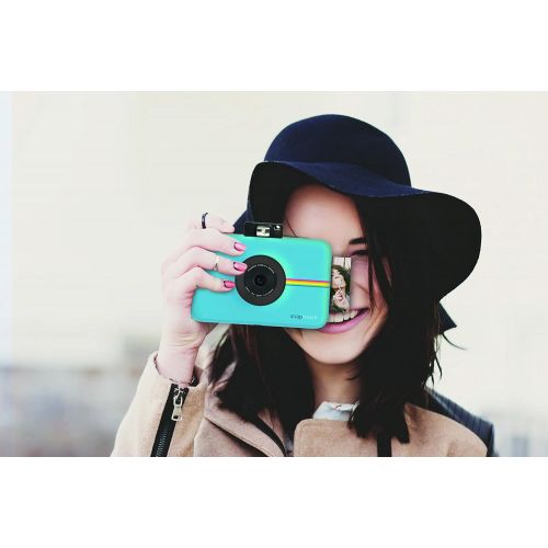 폴라로이드 Polaroid Snap Touch Portable Instant Print Digital Camera with LCD Touchscreen Display (Blue)