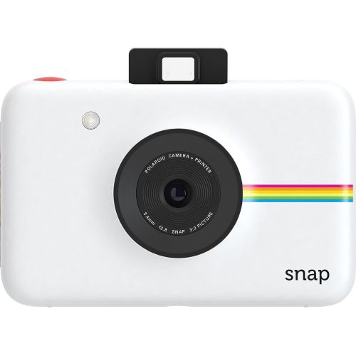 폴라로이드 Polaroid Snap Instant Digital Camera (White) with Zink Zero Ink Printing Technology