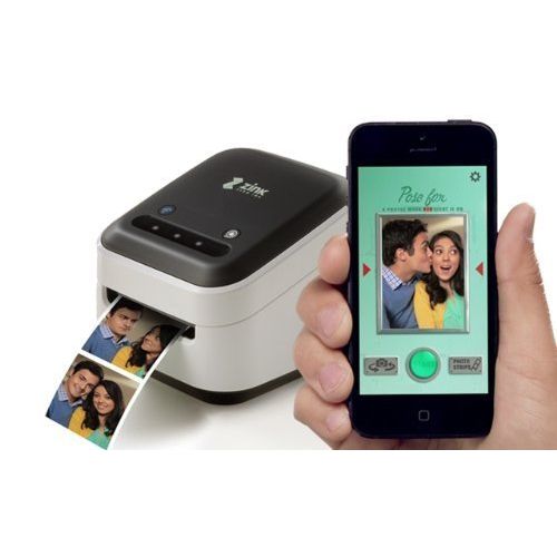  Zink ZINK Phone Photo & Labels Wireless Printer. Wi-Fi Enabled. Print Directly from IOS & Android Smart Phones, Tablets. Includes FREE Arts & Crafts App.