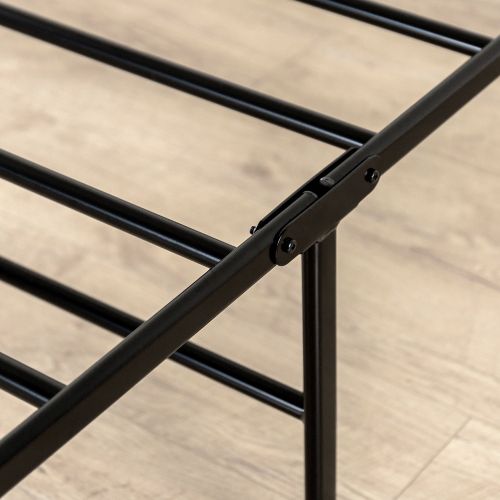  Zinus 14 Inch Bifold Platform Bed Frame/Folding Mattress Foundation/Strong Steel Support/Box Spring Replacement/Maximum Under-Bed Storage, Twin