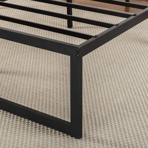  Zinus Abel 14 Inch Metal Platform Bed Frame with Steel Slat Support, Mattress Foundation, King