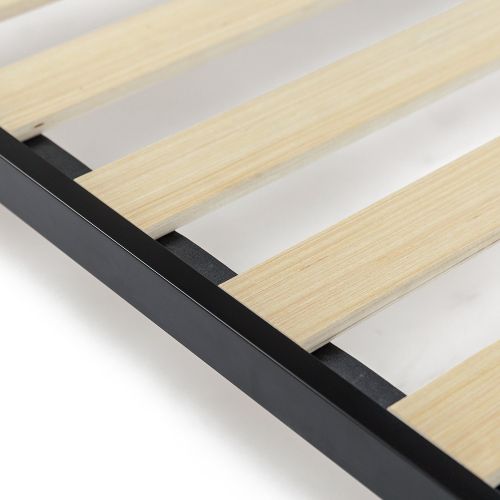  Zinus Deepak Easy Assembly Wood Slat 1.6 Inch Bunkie Board / Bed Slat Replacement, Queen