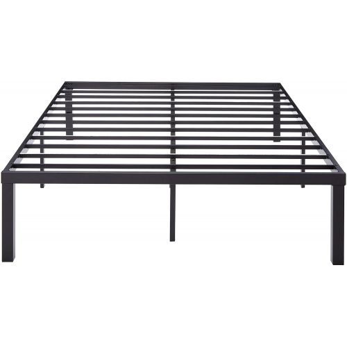  Zinus Luis Quick Lock 16 Inch Metal Platform Bed Frame / Mattress Foundation / No Box Spring Needed, Queen