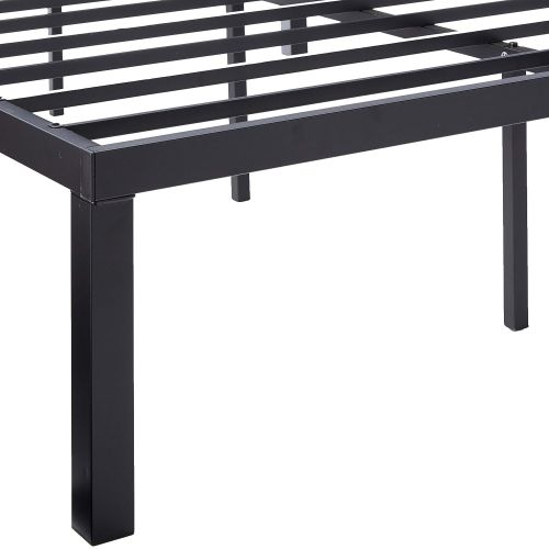  Zinus Luis Quick Lock 16 Inch Metal Platform Bed Frame / Mattress Foundation / No Box Spring Needed, Queen