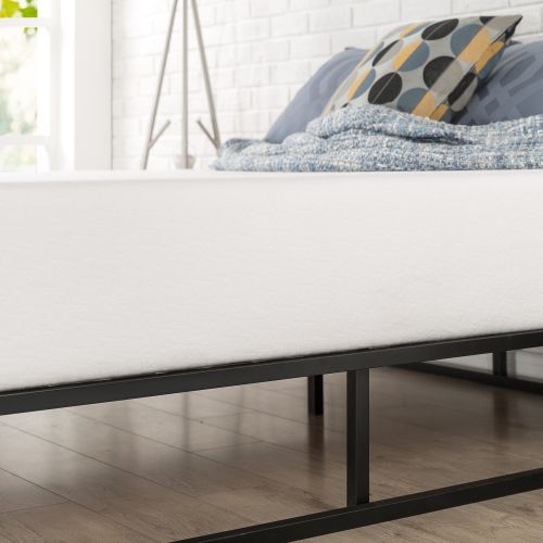  Zinus Joseph Modern Studio 10 Inch Platforma Low Profile Bed Frame / Mattress Foundation / Boxspring Optional / Wood slat support, Queen: Home & Kitchen