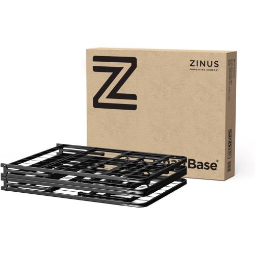  Zinus Shawn 14 Inch Metal SmartBase Bed Frame / Platform Bed Frame / No Box Spring Needed / Sturdy Steel Frame / Underbed Storage, Queen