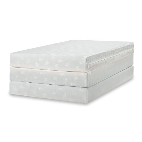  Zinus Memory Foam 4 Inch Tri-Fold Comfort Portable Folding Mattress or Floor Mat