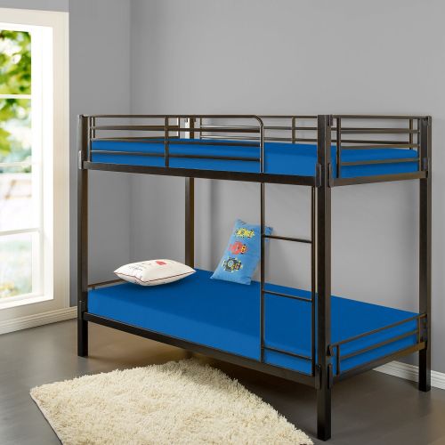  Zinus Memory Foam 5 Inch Bunk Bed / Trundle Bed / Day Bed / Twin Mattress, Blue