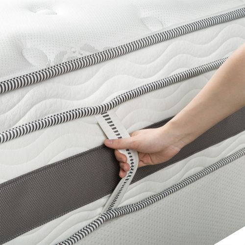  Zinus 14 Inch Gel-Infused Memory Foam Hybrid Mattress, King