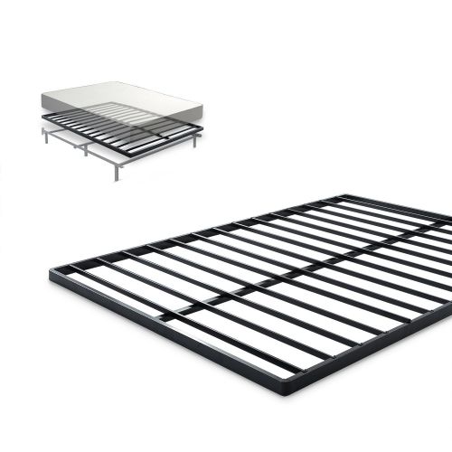  Zinus Easy Assembly Quick Lock 1.6 inch Bunkie Board/Mattress Foundation/Quick and Easy Assembly, King (Renewed)