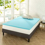 Zinus 1.5 Inch Gel Memory Foam, Twin Mattress Topper, (Renewed)