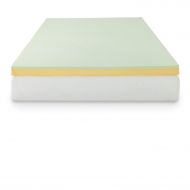 Zinus 3 Inch Green Tea Memory Foam Mattress Topper, King