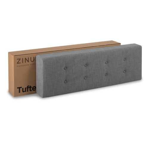  Zinus Memory Foam Tufted Upholstered Bed Bench