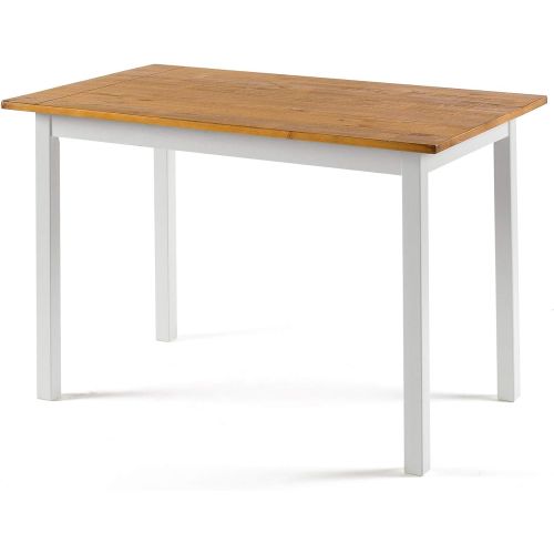  Zinus Becky Farmhouse Wood Dining Table / Table Only
