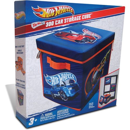  [아마존베스트]Hot Wheels ZipBin 300 Car Storage Cube